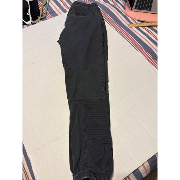 Men's Leftout Grey Moto Joggers Ring of Fire Size M - Picture 8 of 16